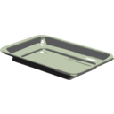 download Silver Tray clipart image with 225 hue color