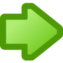 Icon Arrow Right Green