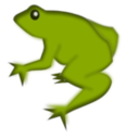 download Remix Frog clipart image with 0 hue color