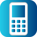 download Phone Icon clipart image with 90 hue color