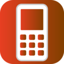download Phone Icon clipart image with 270 hue color