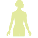 download Silhouette Of A Woman clipart image with 90 hue color