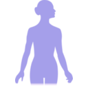 download Silhouette Of A Woman clipart image with 270 hue color