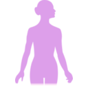 download Silhouette Of A Woman clipart image with 315 hue color