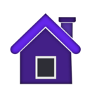 download Home Icon clipart image with 45 hue color