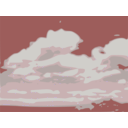 download Clouds 02 clipart image with 135 hue color