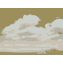 download Clouds 02 clipart image with 180 hue color