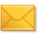 download Yellow Mail clipart image with 0 hue color