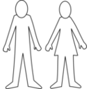 download Homme Et Femme Man And Woman clipart image with 135 hue color