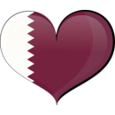 Qatar Heart Flag