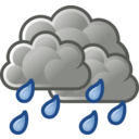 download Tango Weather Showers Scattered clipart image with 0 hue color