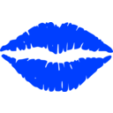 download Lips clipart image with 225 hue color