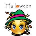 download Scarecrow Smiley Emoticon clipart image with 0 hue color