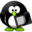 download Modern Penguin clipart image with 45 hue color