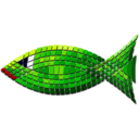 Tiled Green Fish