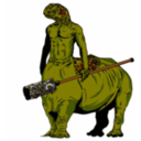 download Turtle Centaur clipart image with 0 hue color