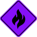 download Fire Alert clipart image with 225 hue color