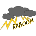 download Kaboom clipart image with 0 hue color