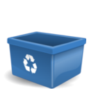 download Empty Recycling Box No Words clipart image with 0 hue color