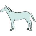 download Horse clipart image with 135 hue color