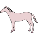 download Horse clipart image with 315 hue color