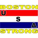 download Usa Stripe Flag Boston Strong clipart image with 0 hue color