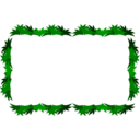 download Green Frame clipart image with 0 hue color