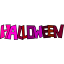 download Halloween Logo clipart image with 45 hue color