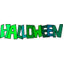 download Halloween Logo clipart image with 225 hue color