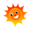 download Sol Sun clipart image with 0 hue color