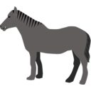 download Horse clipart image with 135 hue color
