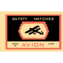 Matchbox Label Avion