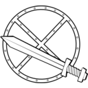 Round Sword And Shield