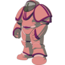 download Space Armour clipart image with 315 hue color