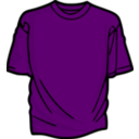 download Violet T Shirt clipart image with 315 hue color