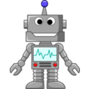 download Open Mouthed Robot clipart image with 0 hue color