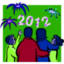 download 2012 At Night Celebration clipart image with 225 hue color