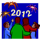 download 2012 At Night Celebration clipart image with 0 hue color