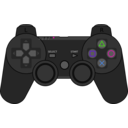 download Playstation3 Gamepad clipart image with 315 hue color