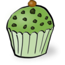 download Chocolate Chips Muffin clipart image with 45 hue color