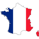 download Colored Map Of France clipart image with 0 hue color