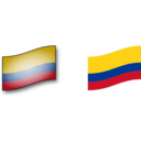 download Columbia Flag clipart image with 0 hue color