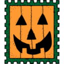 download Halloween Stamp clipart image with 0 hue color