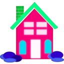 download Home Clipart clipart image with 135 hue color