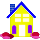 download Home Clipart clipart image with 225 hue color