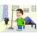 Apartment Cleaning Cartoon