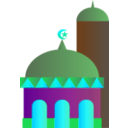 download Masjid clipart image with 135 hue color