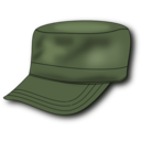 download Army Hat clipart image with 0 hue color