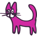 download Cat clipart image with 315 hue color