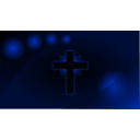 download Red Glowing Cross Wallpaper clipart image with 225 hue color